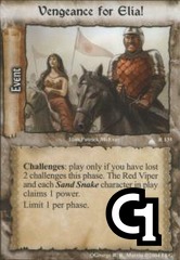 Vengeance for Elia!